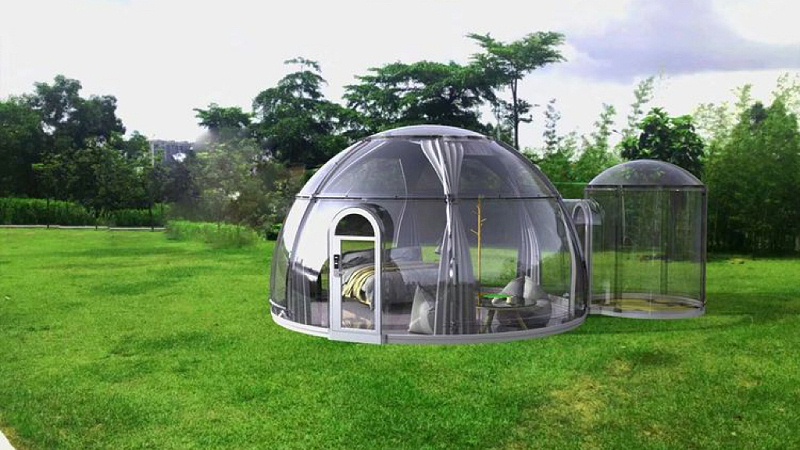 你知道嗎？火爆全網(wǎng)的星空房就是用改性PC塑料制作的