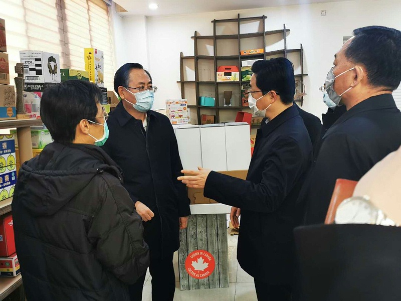 市委常委、統(tǒng)戰(zhàn)部部長王久軍到城陽區(qū)調(diào)研臺(tái)資企業(yè)復(fù)工復(fù)產(chǎn)情況