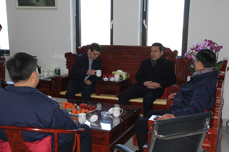 順威股份范總、謝總一行蒞臨青島中新華美交流洽談！