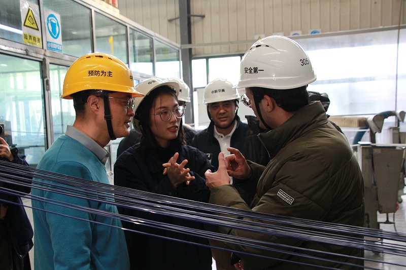 西班牙汽車注塑廠參觀生產(chǎn)一線---青島中新華美塑料有限公司