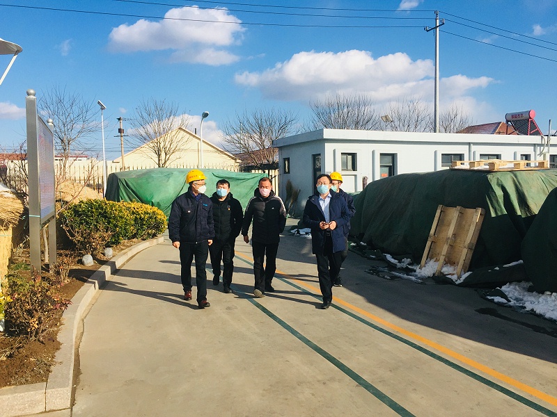 城陽街道辦事處領(lǐng)導檢查公司防疫和安全生產(chǎn)工作