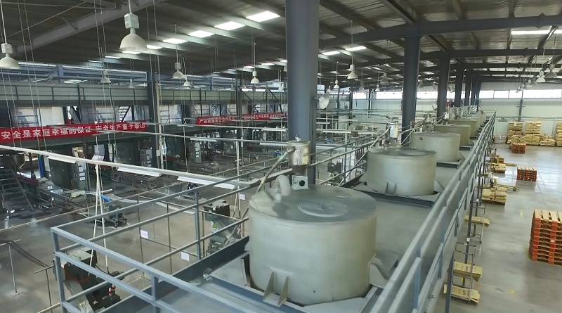 青島中新華美全自動生產(chǎn)線