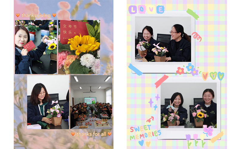 青島中新華美舉辦“3.8女神節(jié)”DIY插花活動(dòng)！