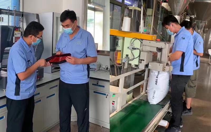 疫情期間仍然忙碌的研發(fā)部門和車間